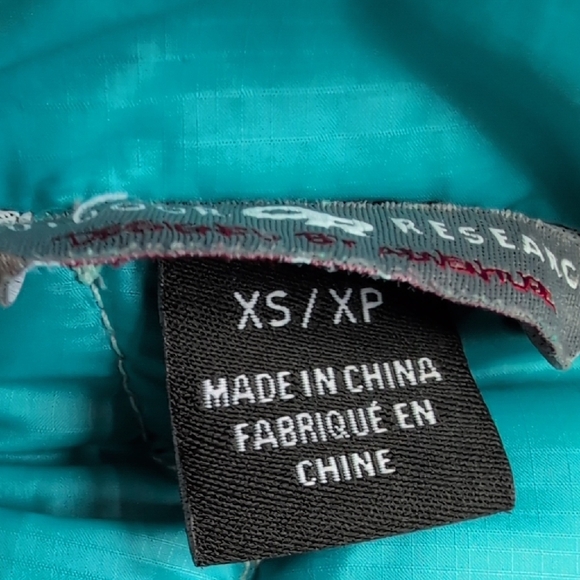 Outdoor Research Women's Light Aqua Hooded Puffer Jacket - Picture 16 of 17